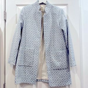H&M diamond jacquard jacket blazer
